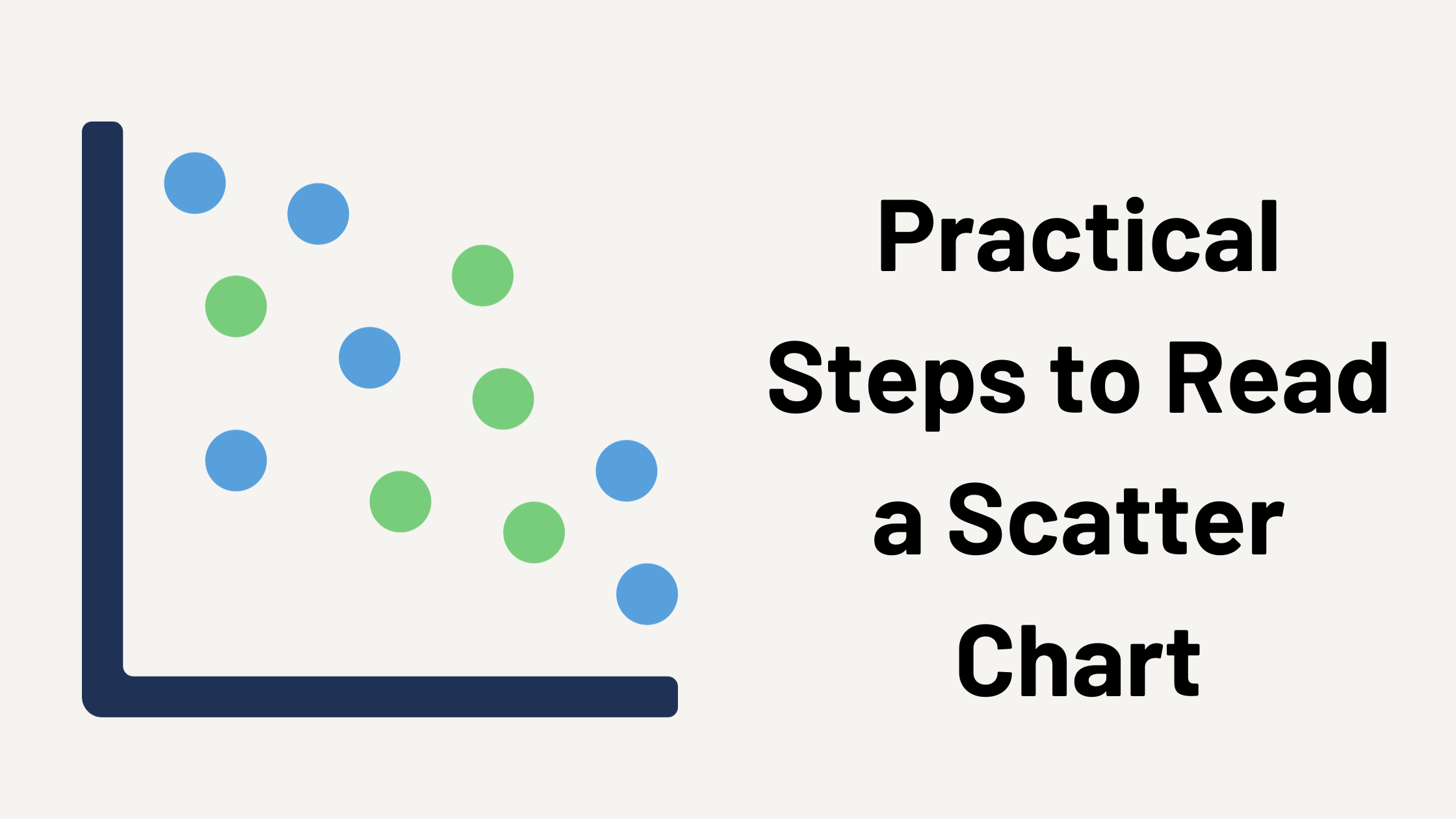 Practical Steps to Read a Scatter Chart